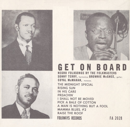 

CD диск Terry, Sonny: Get on Board: Negro Folksongs By the Folkmasters