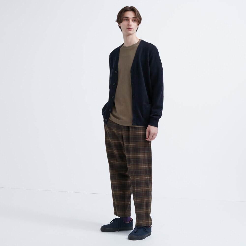

Uniqlo мужские и женские фланелевые эластичные брюки