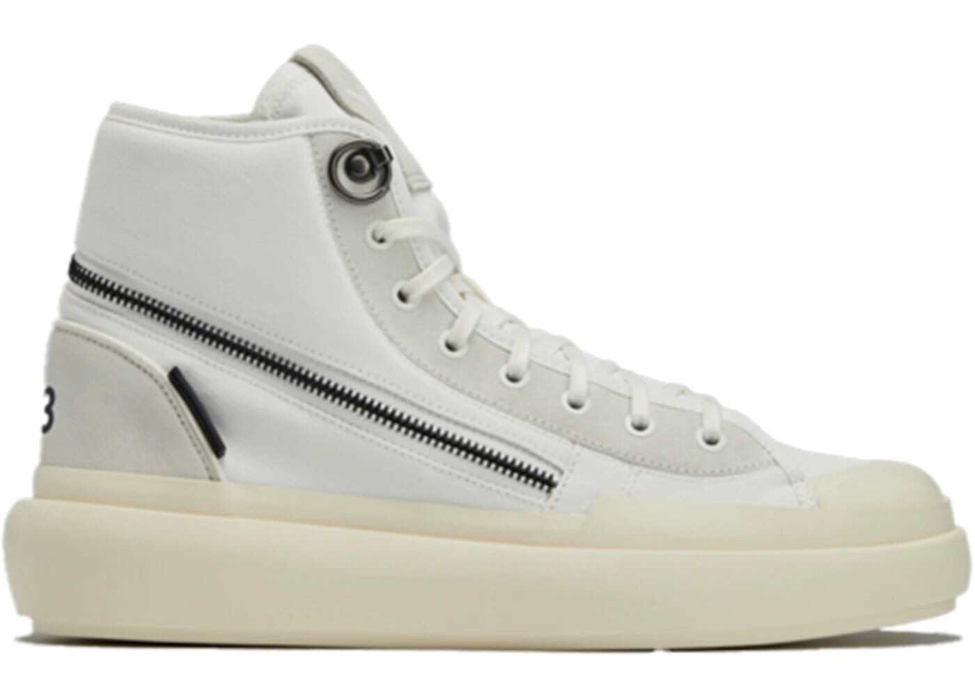 

Кроссовки Adidas x Y-3 Ajatu Court High-Top, белый / кремовый