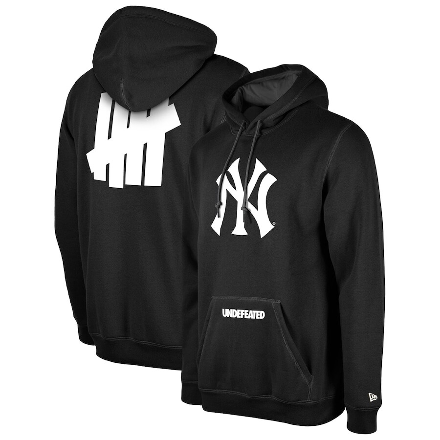 

Пуловер с капюшоном New Era New York Yankees, черный