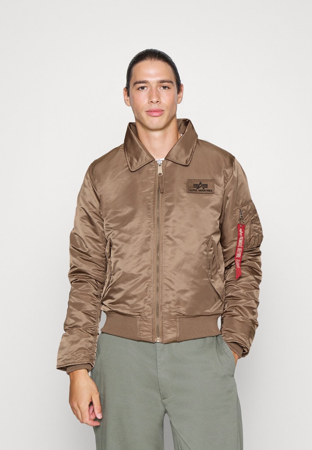 Куртка Alpha Industries CWU JET BLAST, цвет taupe