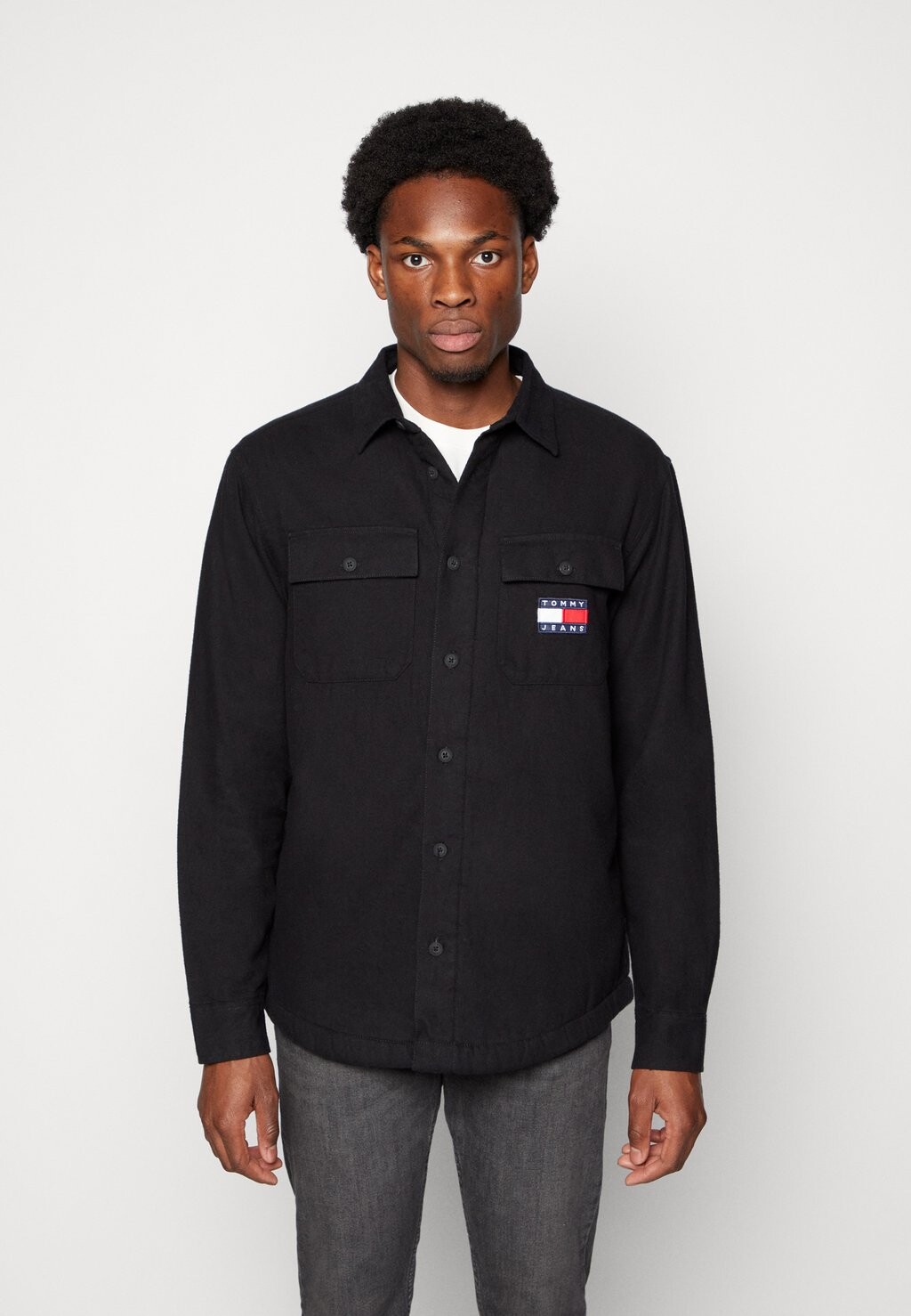 

Демисезонная куртка Tommy Jeans, черный