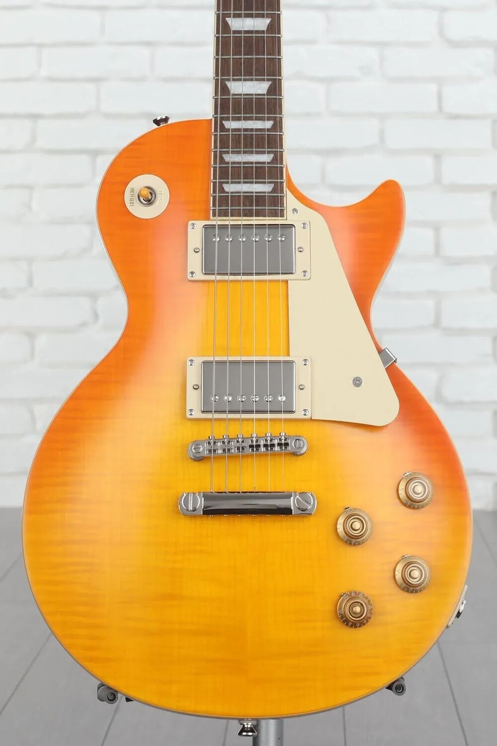 

Epiphone Limited Edition 1959 Les Paul Standard Электрогитара — Aged Honey Burst Gloss Sweetwater, эксклюзивная демо-версия