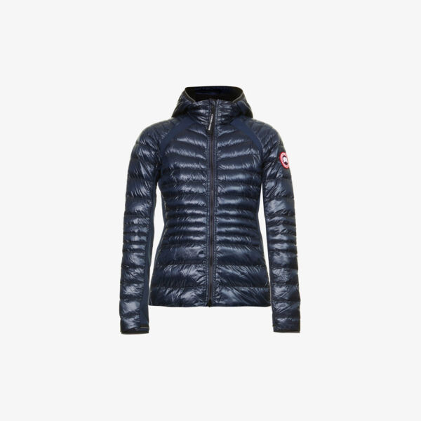 

Пуховик Hybridge Lite с капюшоном Canada Goose, цвет atlantic navy