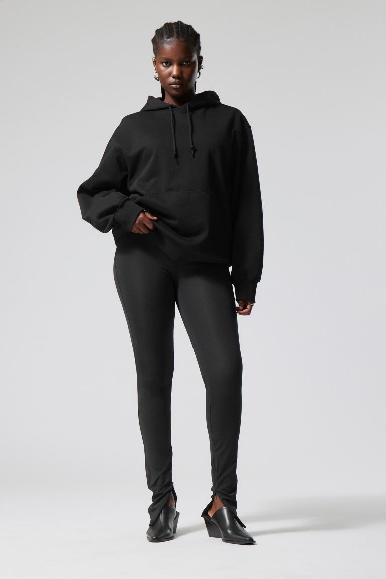 

Леггинсы drew на молнии H&M, черный