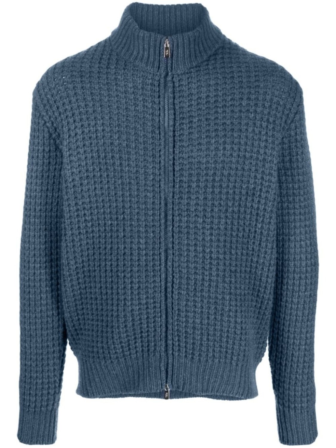 

Fedeli chunky-knit zip-up cardigan, синий