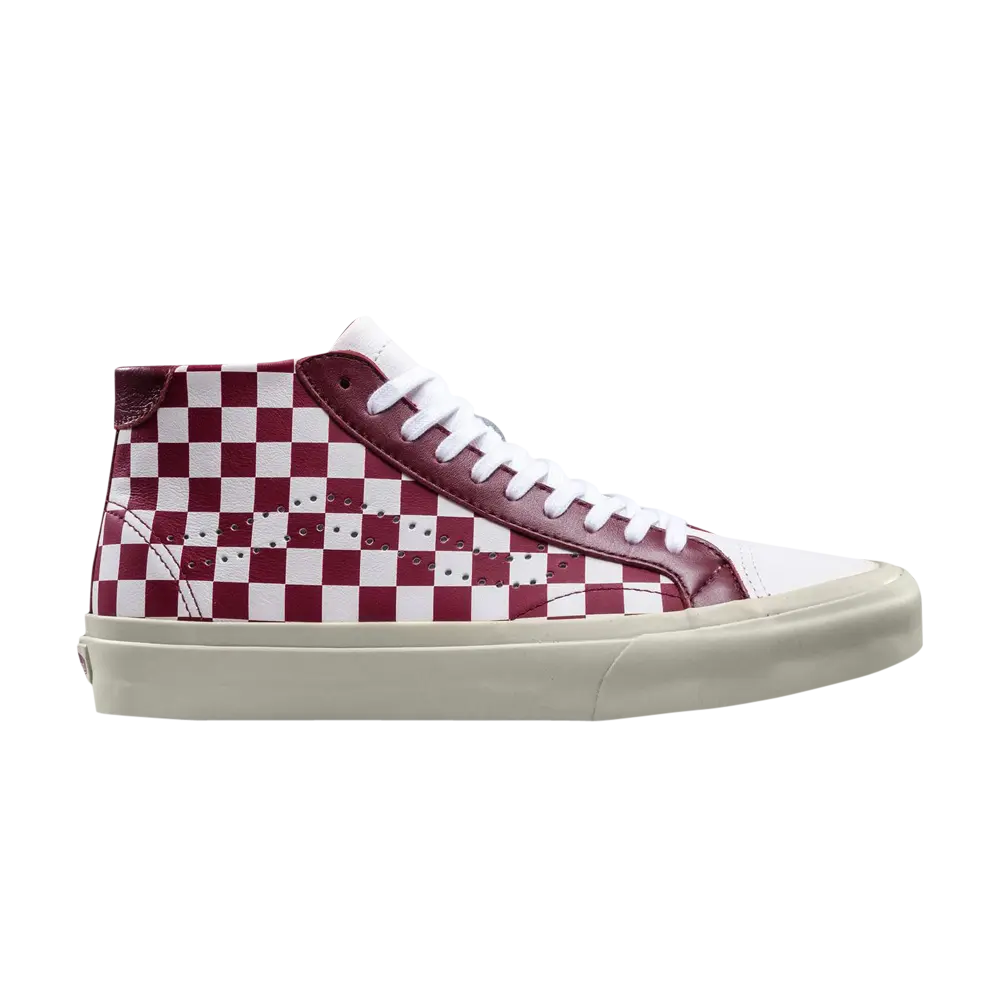 

Кроссовки Court Mid Vans, красный