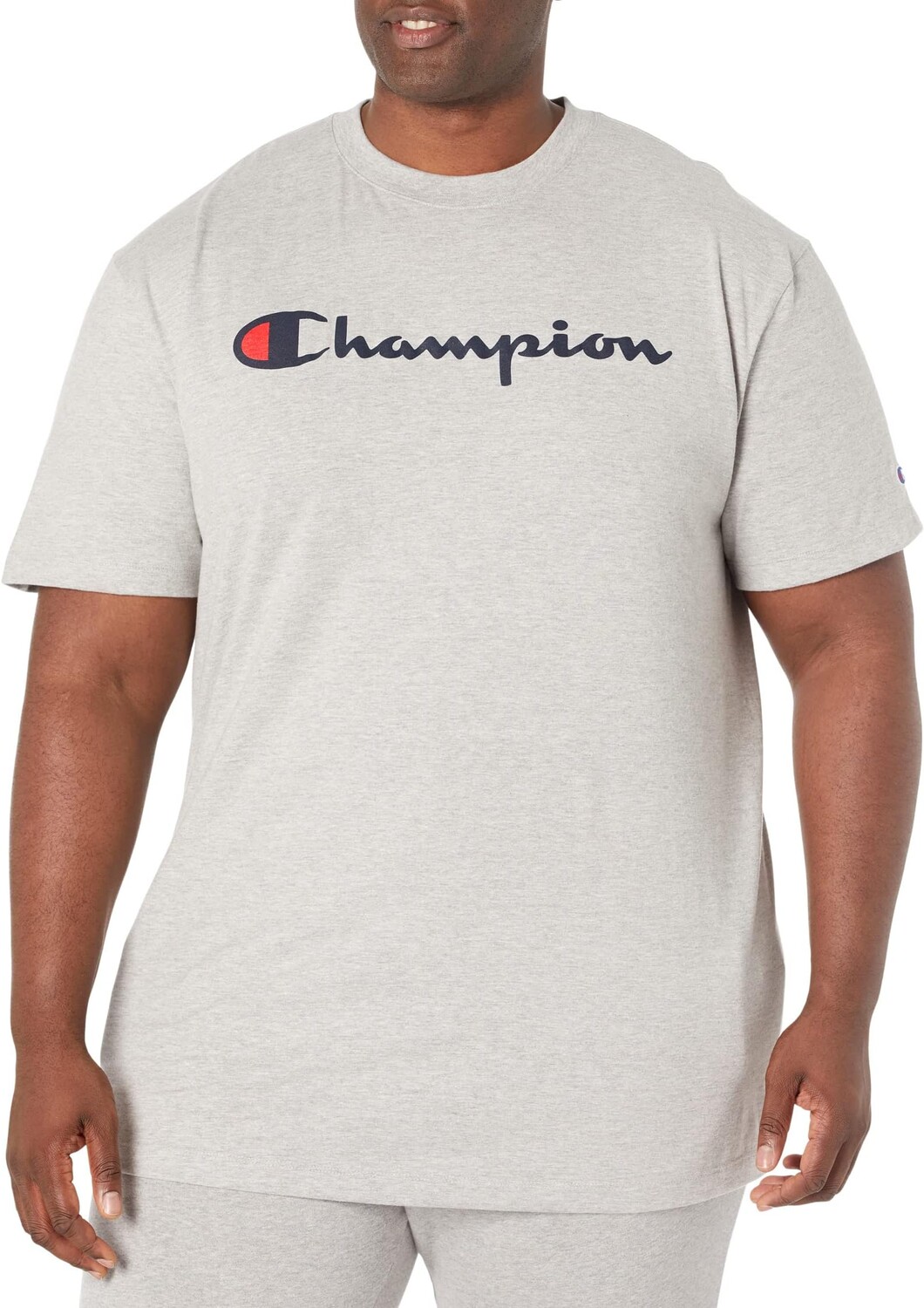 

Классическая футболка с рисунком Big & Tall Champion, цвет Granite Heather
