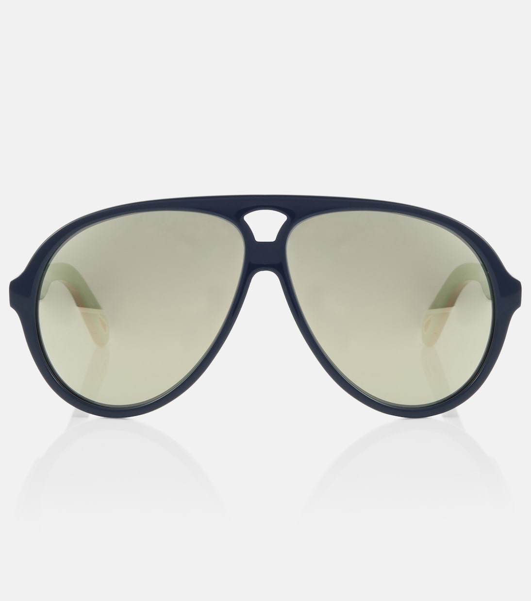 Солнцезащитные очки-авиаторы Chloé, черный
