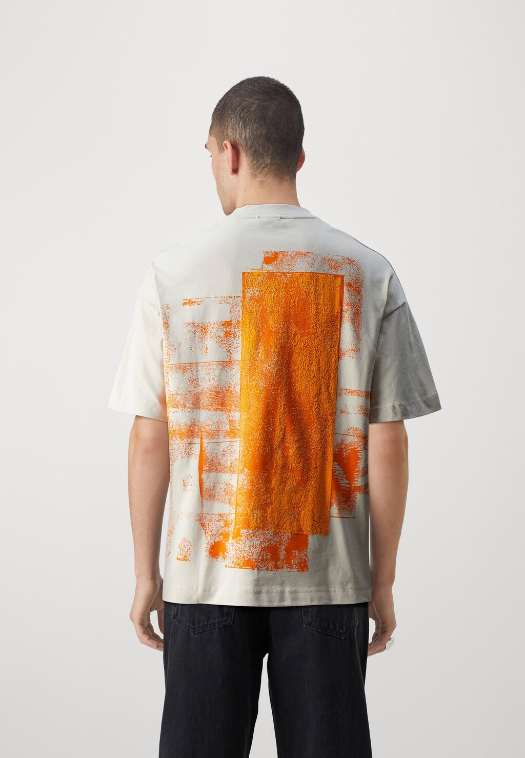 

Футболка с принтом JCOPRJCT TEE CREW NECK Jack & Jones, цвет moonbeam
