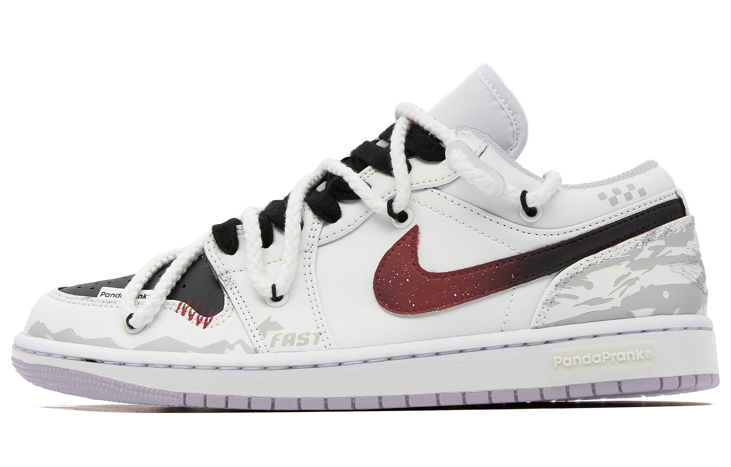 

Кроссовки Air Jordan 1 Vintage Basketball Shoes Women's Low-Top White