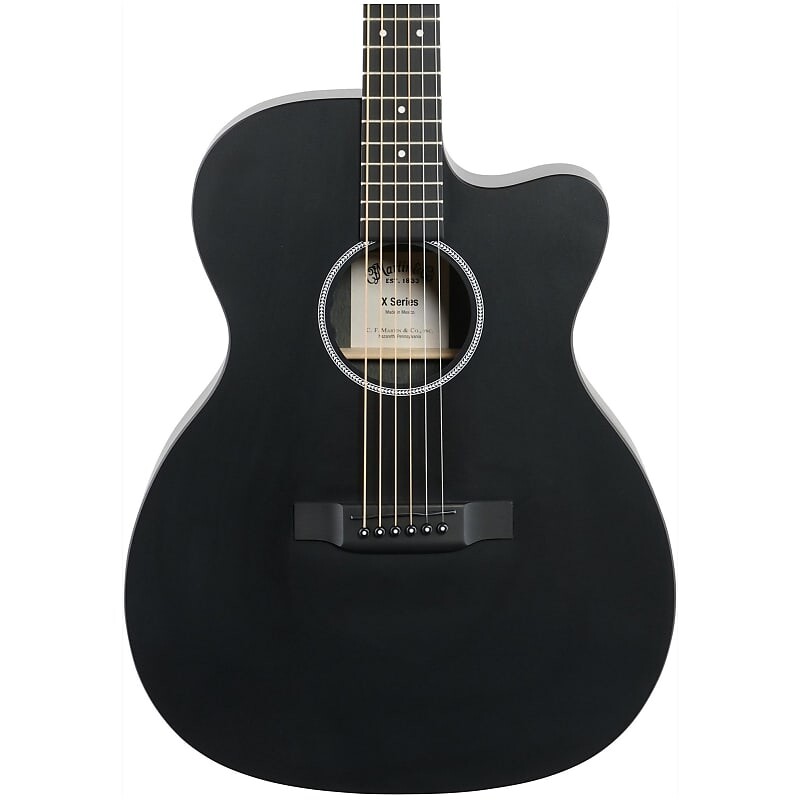 

Акустическая гитара Martin OMCX1E Acoustic-Electric Guitar, Black