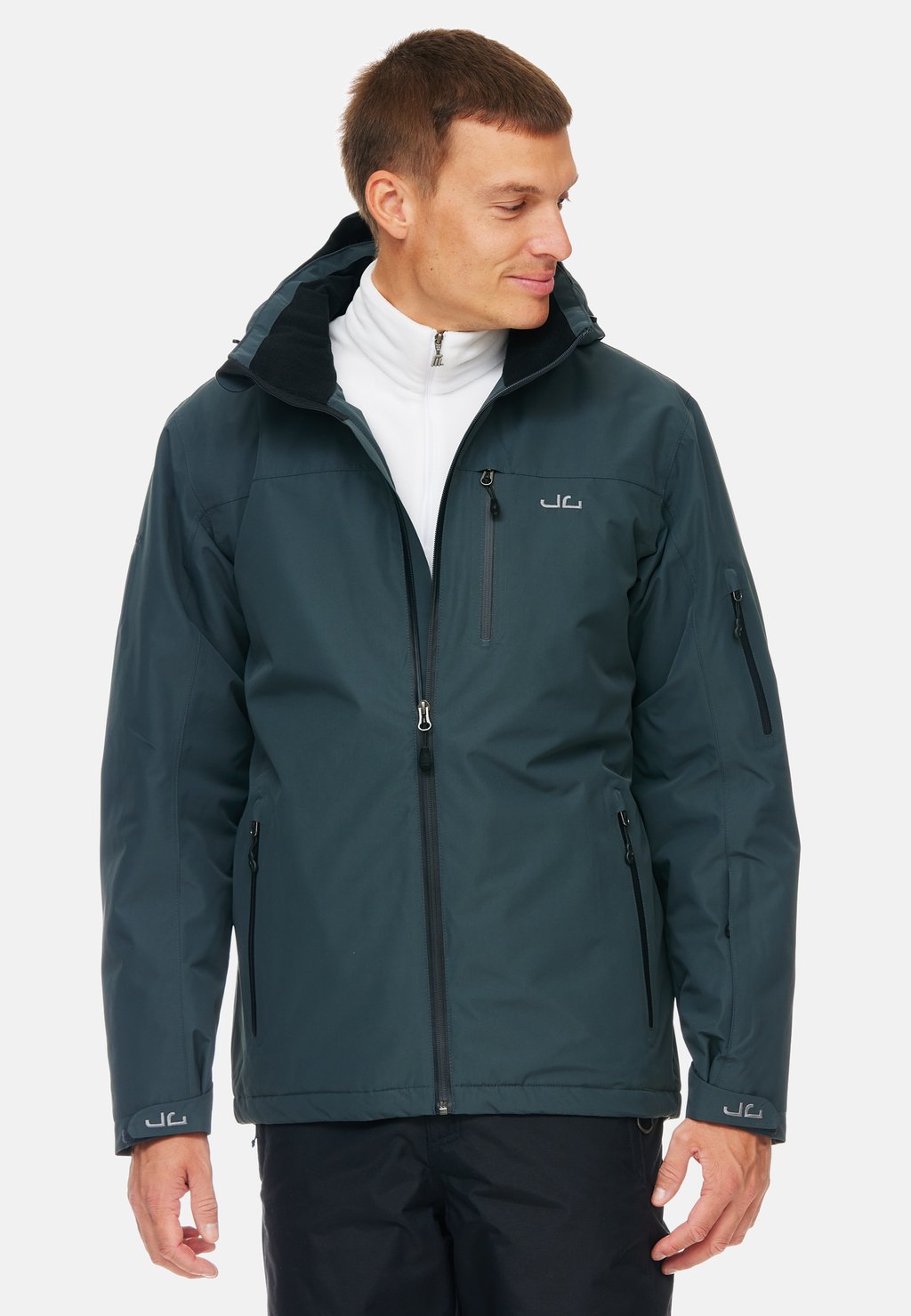 Сноубордическая куртка BERGEN Jeff Green, цвет woodland grey