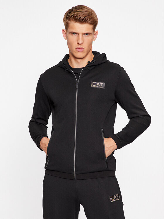 

Толстовка обычного кроя Ea7 Emporio Armani, черный