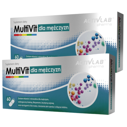 Мультивитамины + Минералы Витаминно-минеральный комплекс для мужчин 60 капсул Activlab activlab мультивит для женщин 60 капсул