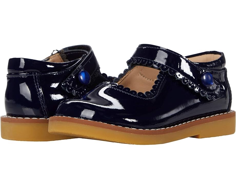 

Балетки Elephantito Mary Jane, цвет Patent Blue
