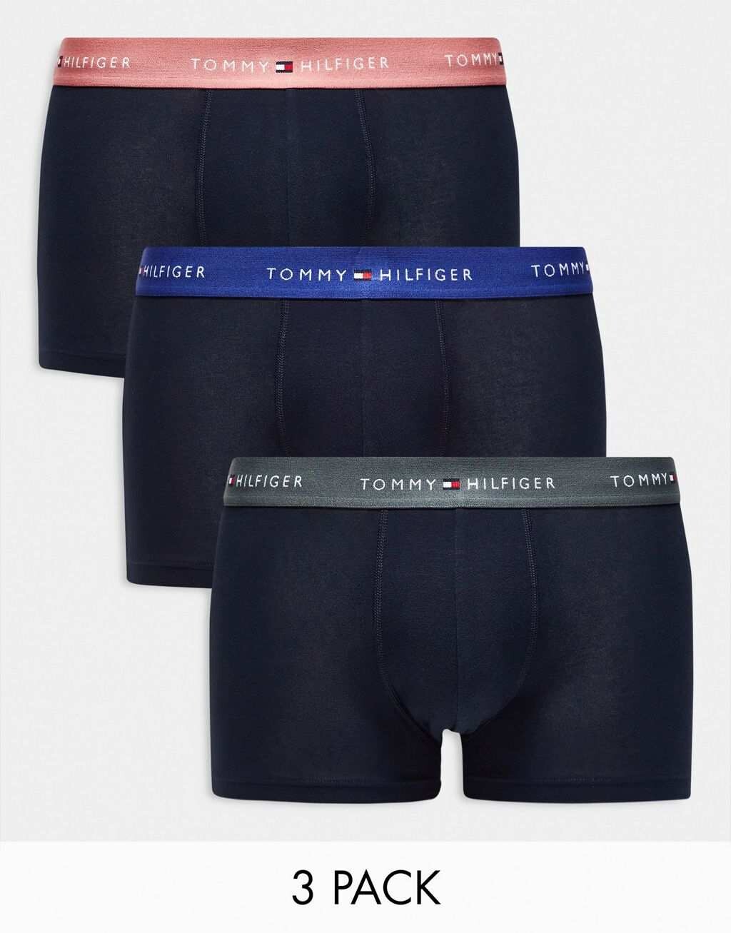 

Темно-синие плавки Tommy Hilfiger (3 шт.)
