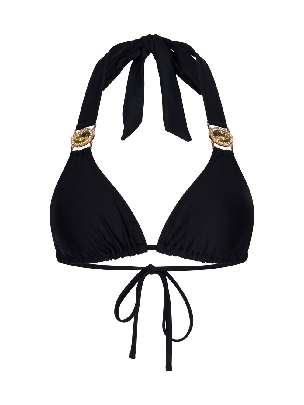 

Треугольный топ бикини Moda Minx Amour, черный