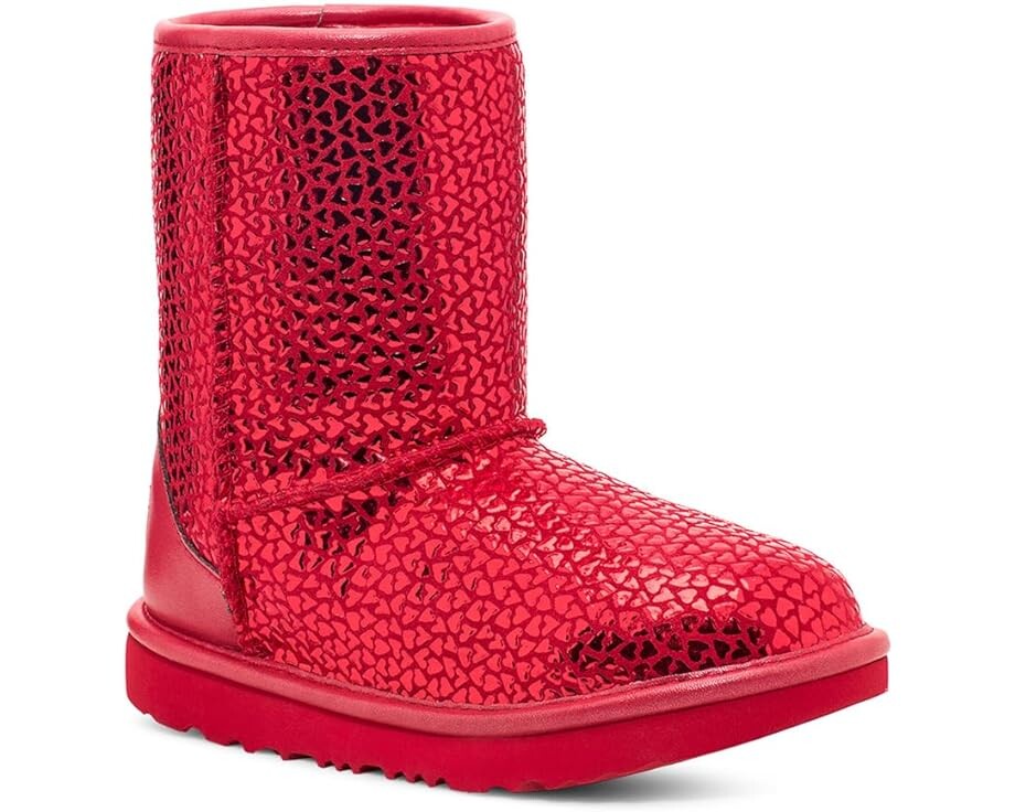 

Ботинки Ugg Classic II Gel Hearts, красный