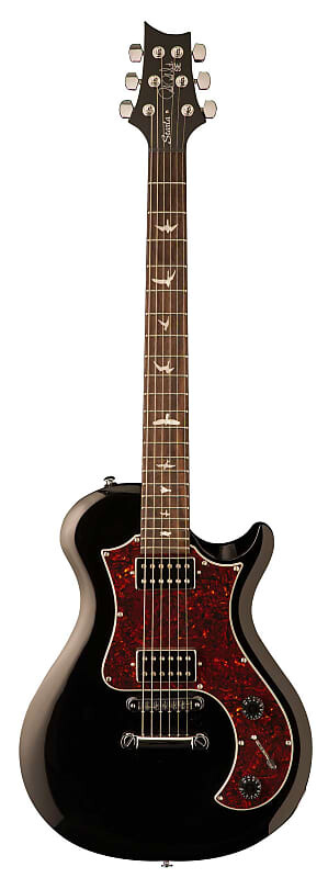 

Электрогитара Paul Reed Smith SE Starla Stoptail Electric Guitar - Black w/Tortoise Pickguard