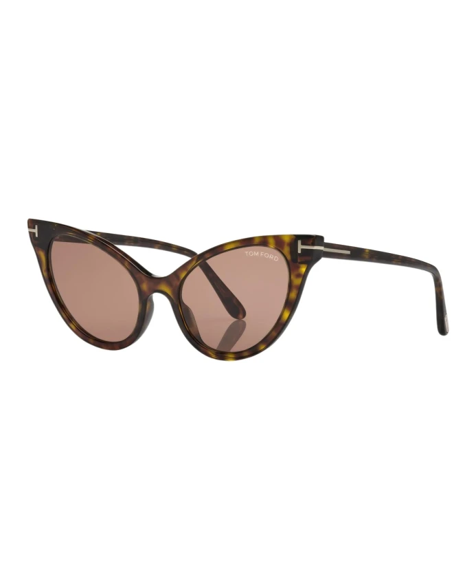 

Солнцезащитные очки FT0820 подчеркните свой стиль Tom Ford, коричневый