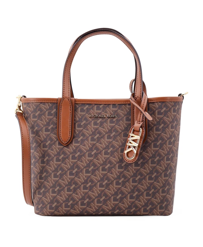 

Кожаная сумочка с клатчем Michael Kors, коричневый