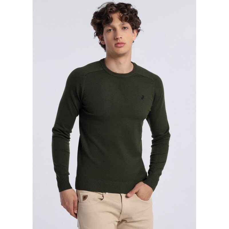 

Свитер Lois Jeans Round Neck, зеленый