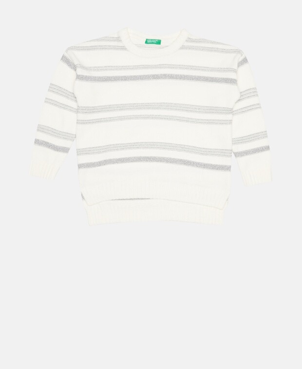 

Джемпер с длинными рукавами United Colors of Benetton, белый