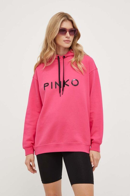 

Толстовка из хлопка Pinko, розовый