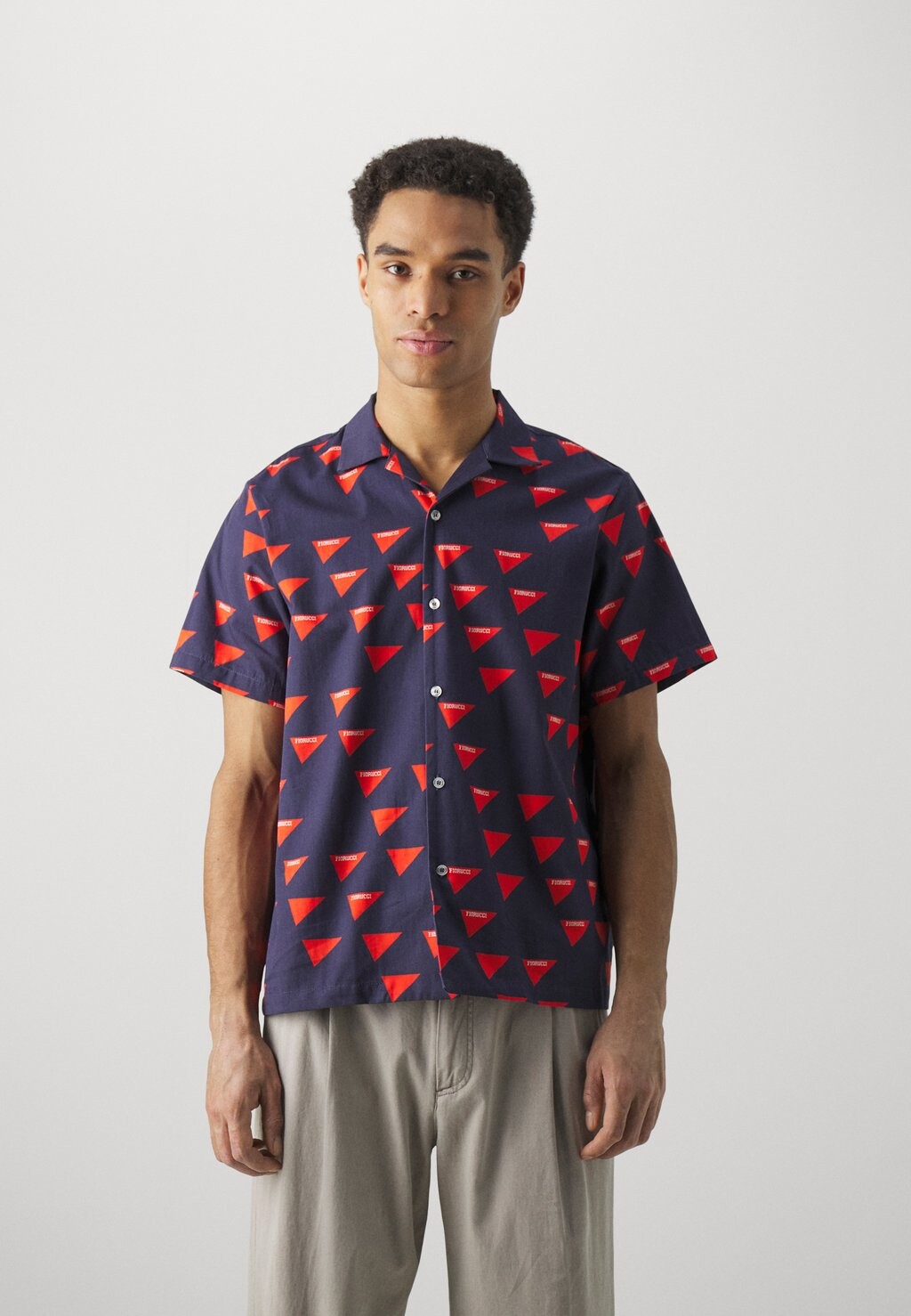 

Рубашка MENS FLAG BOWLING Fiorucci, синий