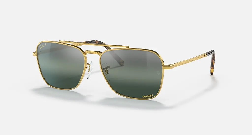 

Солнцезащитные очки Ray-Ban NEW CARAVAN, серебристый/синий