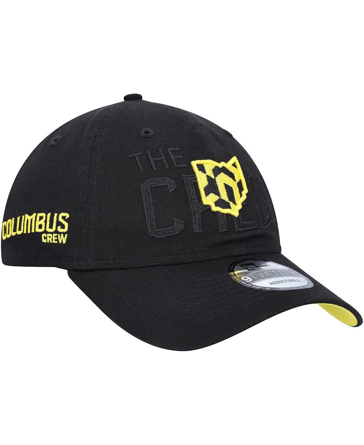 

Мужская черная регулируемая кепка Columbus Crew Kick Off 9TWENTY New Era