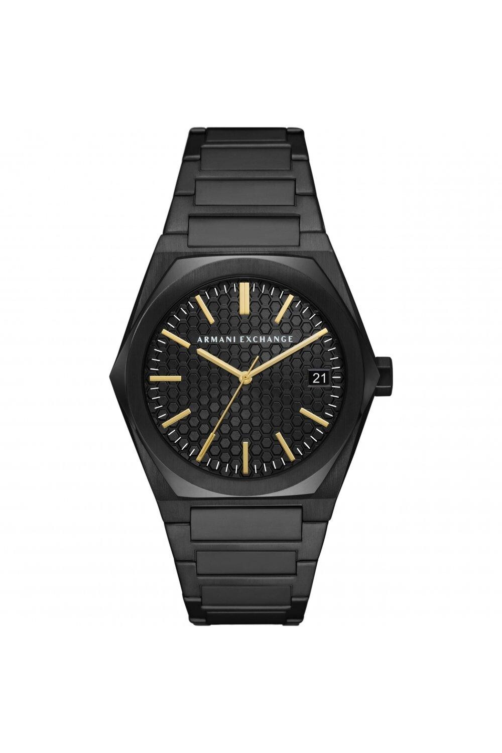 

Модные аналоговые кварцевые часы из нержавеющей стали - Ax2812 Armani Exchange, черный