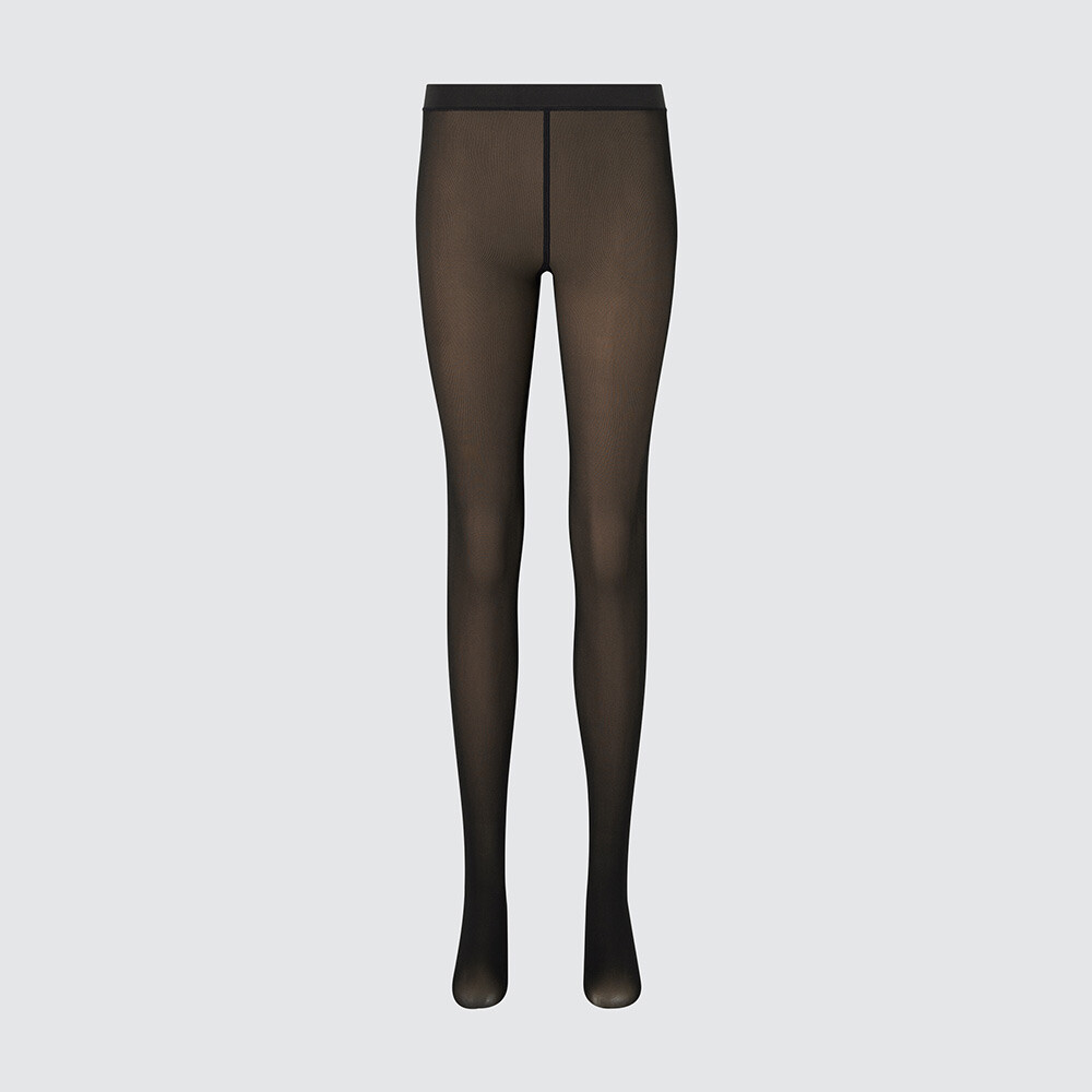 

Женские колготки Uniqlo HEATTECH теплые, черный