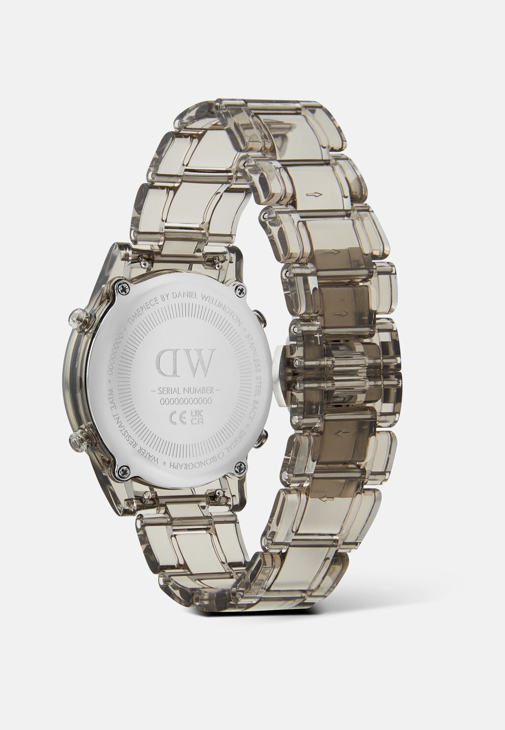 

Цифровые часы RETRO Daniel Wellington, серый