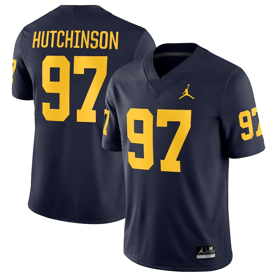 

Джерси Jordan Brand Michigan Wolverines, нави