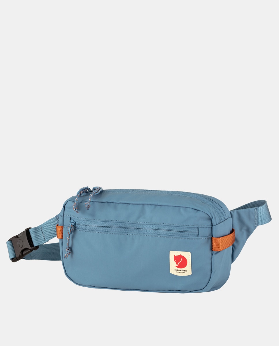 Поясная сумка High Coast Hip Pack Голубого цвета с застежкой-молнией Fjällräven, светло-синий