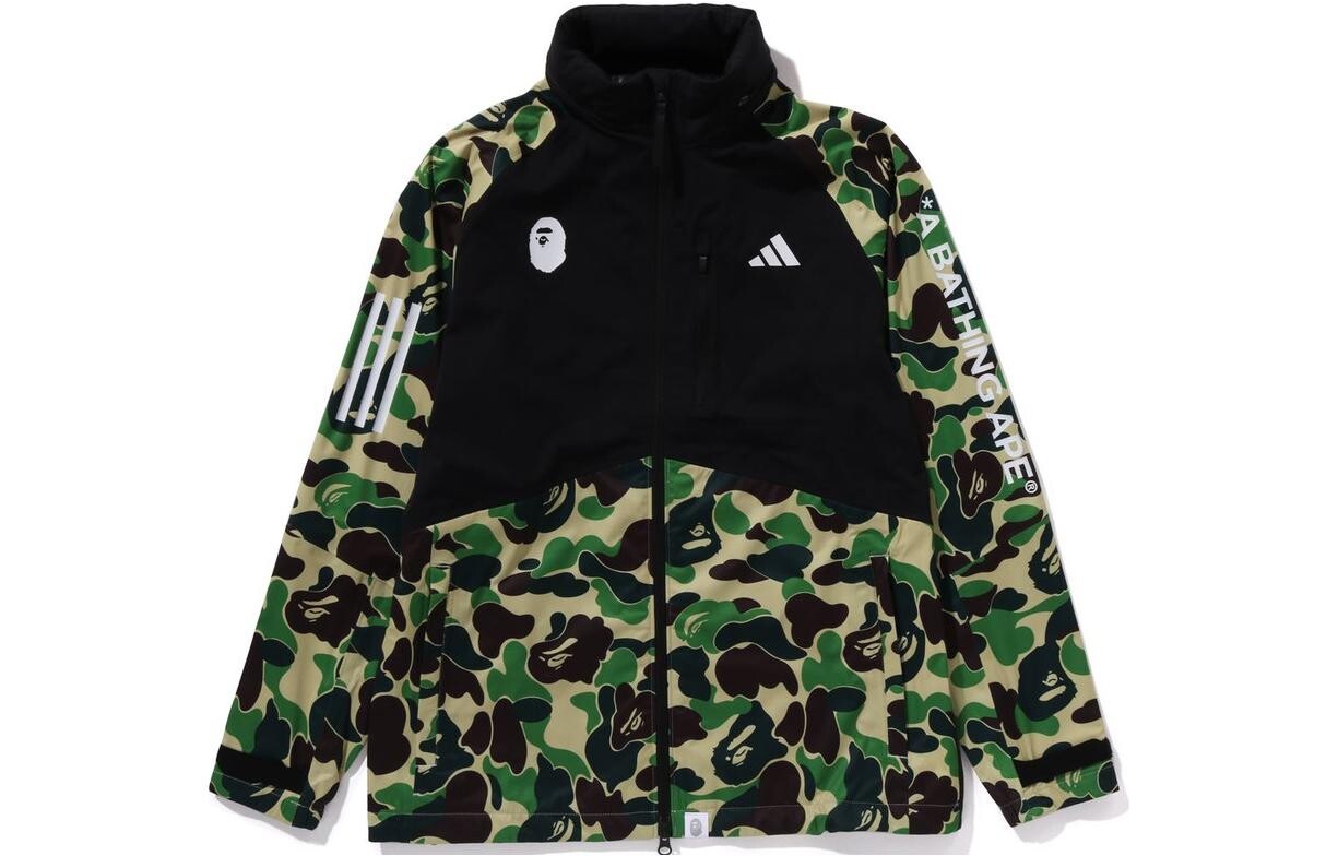 

Куртка BAPE X Golf ABC Camo, размеры США Adidas, зеленый