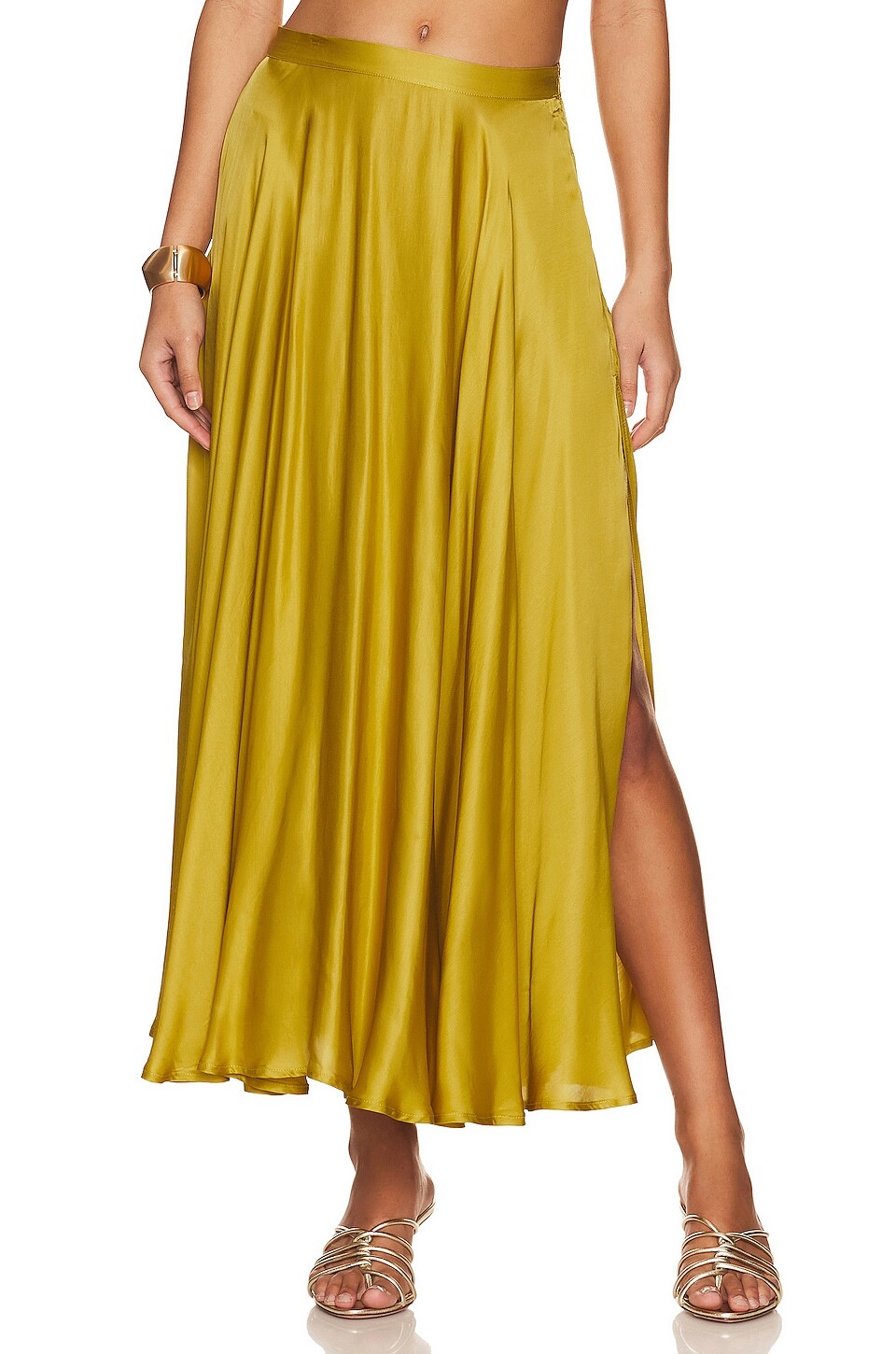 

Юбка My Beachy Side High Slit Circle, цвет Antique Moss