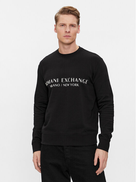 

Толстовка обычного кроя Armani Exchange, черный