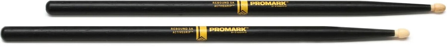 

Барабанные палочки Promark Rebound с ActiveGrip — 5A — деревянный наконечник