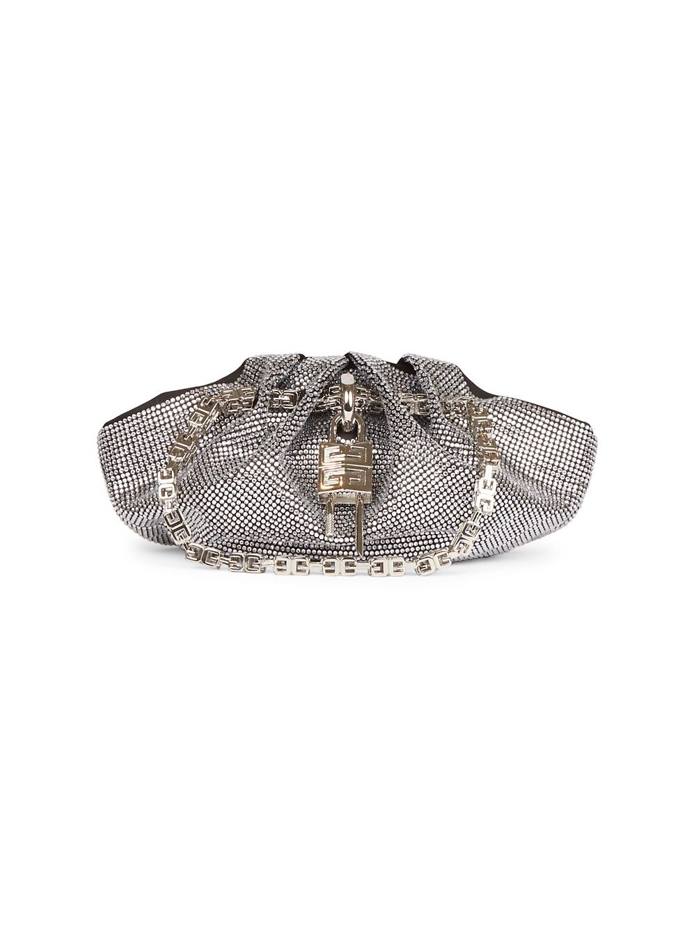 

Сумка Mini Kenny с верхней ручкой, украшенная кристаллами Givenchy, черный