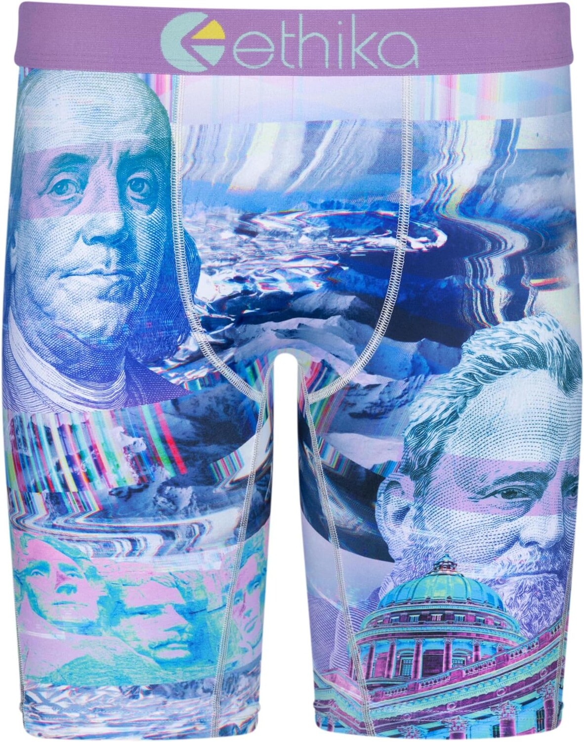 

Трусы The Staple ethika, цвет Benji Glitchin