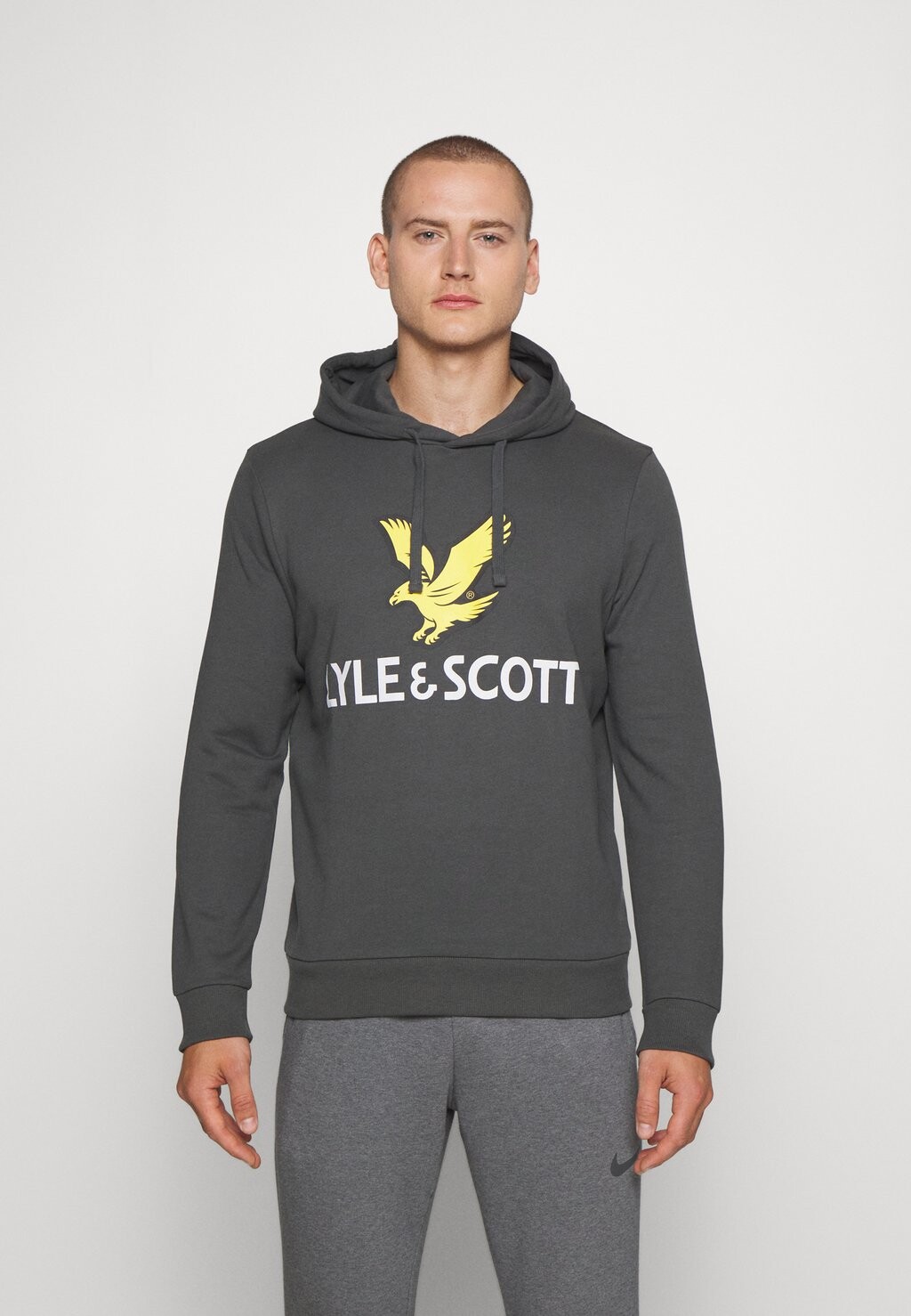 

Толстовка с капюшоном Lyle & Scott, Серый