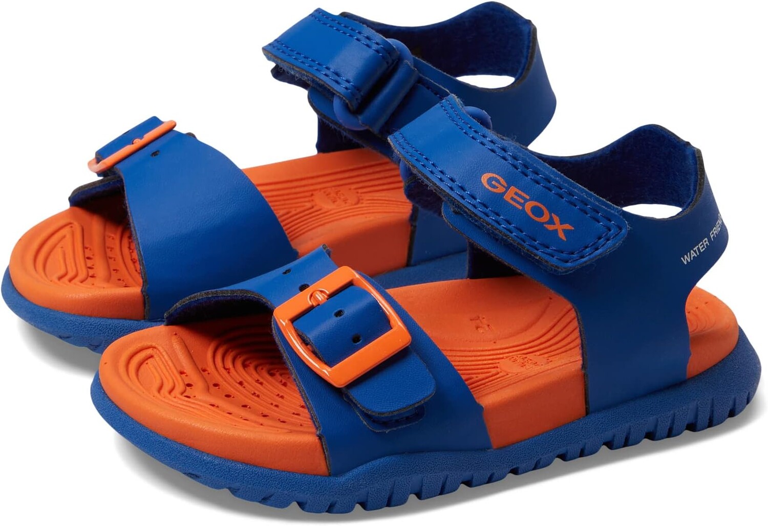 

Сандалии Sandal Fusbettob 1 Geox, цвет Royal/Orange
