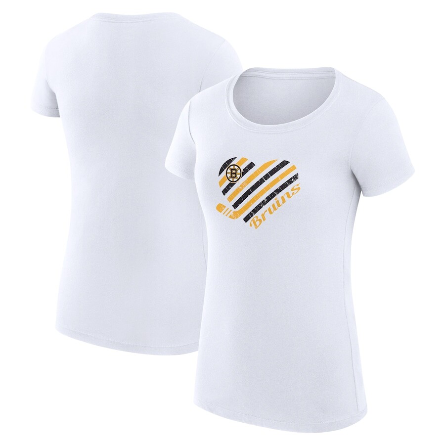 

Футболка с коротким рукавом G-III 4Her by Carl Banks Boston Bruins, белый