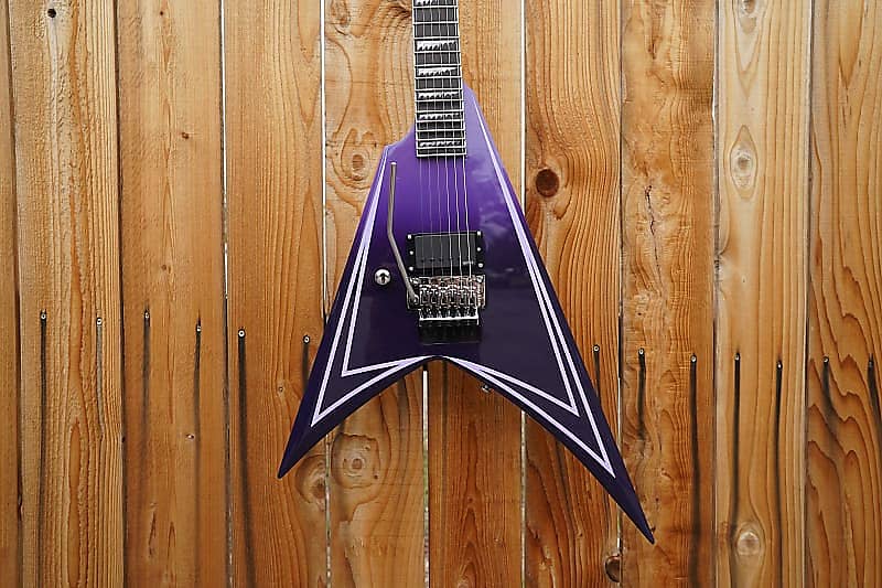 Электрогитара ESP LTD SIGNATURE SERIES Alexi Hexed Purple Fade w/Pinstripe Left Handed 6-String Guitar