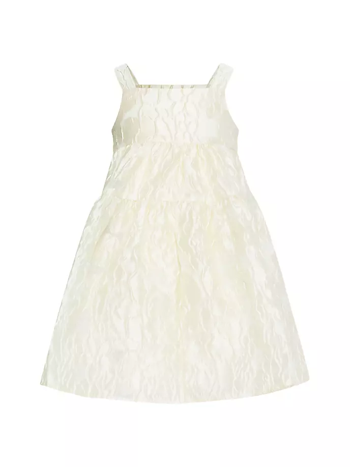 

Многоярусное платье Kiya для девочек Bardot Junior, цвет cream