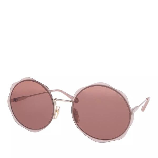 

Солнцезащитные очки ch0202s gold-gold-brown Chloé, желтый