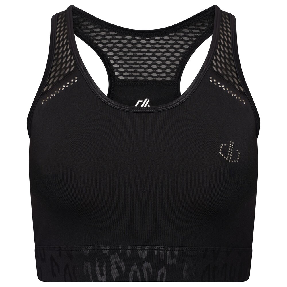 

Спортивный бюстгальтер Dare2B No Excuse Swarovski, черный